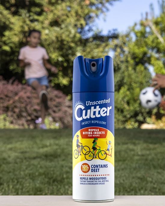 Cutter 51020-6 Insect Repellent, 6 oz Aerosol Can, Liquid, Light Yellow/Water White, Ethanol - VORG6745707