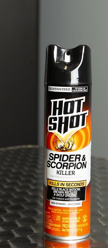 Hot Shot HG-64490 Spider and Scorpion Killer, Liquid, Spray Application, 11 oz, Can - VORG6637433