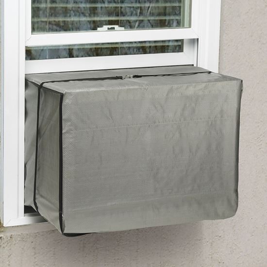 Frost King AC3H Air Conditioner Cover, 18 in L, 27 in W, 6 mil Thick Material, Polyethylene - VORG8510968