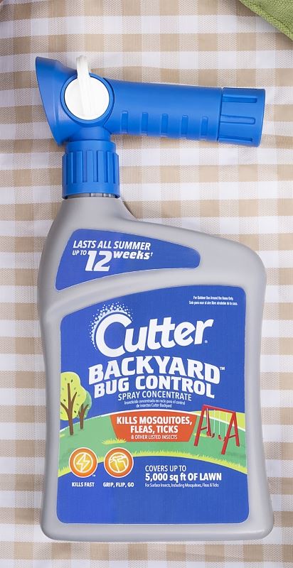 Cutter Backyard HG-61067 Concentrated Bug Control Spray, Liquid, 32 oz Bottle - VORG6416796