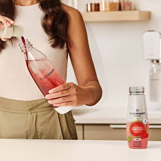 Sodastream Classics 1024267011 Zero Soda Drink Mix, Water, Strawberry, Watermelon, 14.9 fl-oz Bottle - VORG3523412