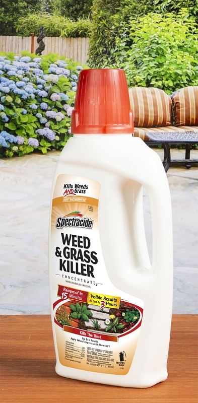 Spectracide HG-96390 Weed and Grass Killer, Liquid, Amber, 30 oz Bottle - VORG6159024