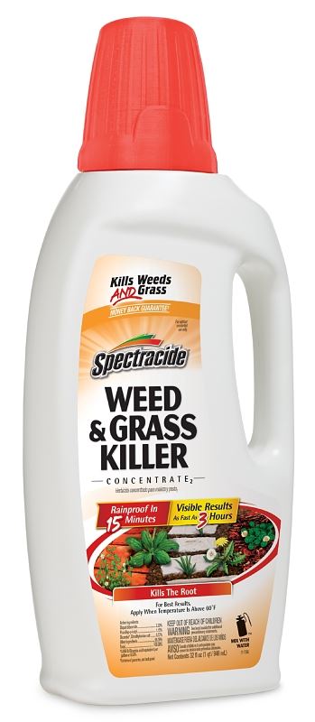 Spectracide HG-96390 Weed and Grass Killer, Liquid, Amber, 30 oz Bottle - VORG6159024