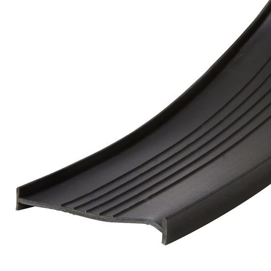 Frost King RV18 Garage Door Seal, 2-3/4 in W, 19 ft L, Vinyl, Black - VORG7562333