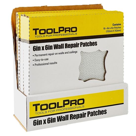 Toolpro TP04760 Drywall Repair Patch, 10, Pack, 10/PK - VORG7398928