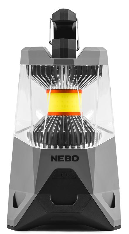 Nebo GALILEO NEB-LTN-0004 Lantern, Alkaline, Lithium-Ion Battery, LED Lamp, Red - VORG5180195