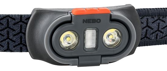 Nebo EINSTEIN NEB-HLP-0007 Headlamp, 2200 mAh, Alkaline, Lithium-Ion Battery, LED Lamp, 1000, 393 ft Beam Distance - VORG5180153