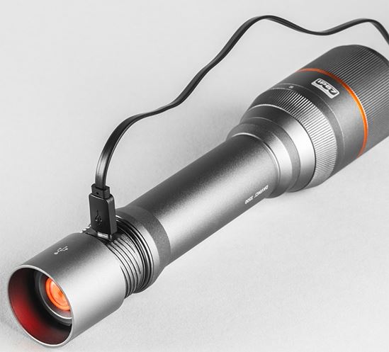 Nebo DAVINCI NEB-FLT-0021 Handheld Flashlight, 4500 mAh, Lithium-Ion Battery, LED Lamp, 3500 Lumens, 2 hr Run Time - VORG5180062