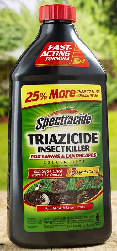 Spectracide HG-55829 Insect Killer, Liquid, Spray Application, Landscape, Lawn, 32 fl-oz - VORG4374039