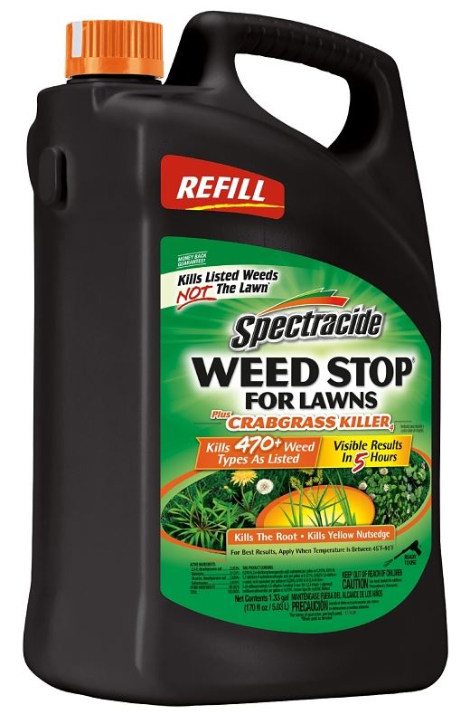 Spectracide Weed Stop HG-96589 Refill Weed Killer, Liquid, 1.33 gal - VORG2225662