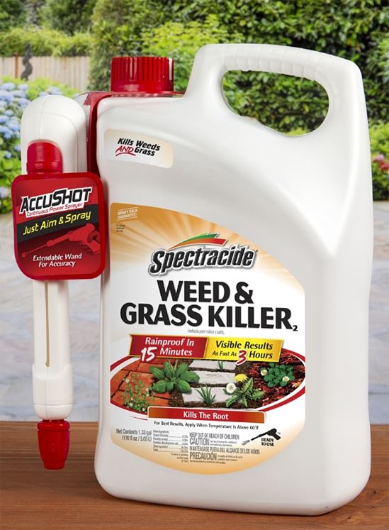 Spectracide HG-96370 Weed and Grass Killer, Liquid, Amber, 1.33 gal Can - VORG2225597