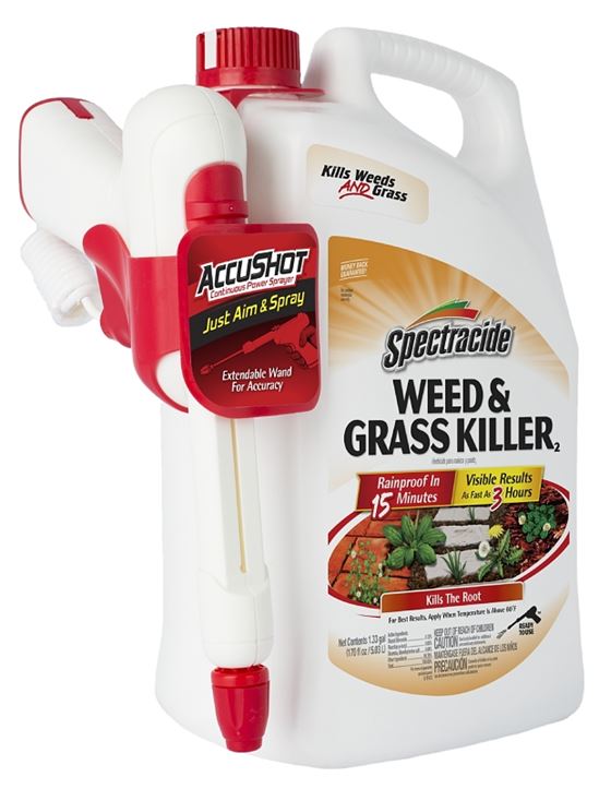 Spectracide HG-96370 Weed and Grass Killer, Liquid, Amber, 1.33 gal Can - VORG2225597