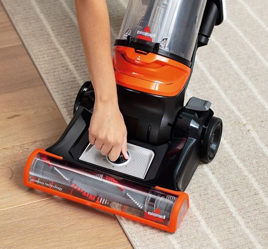 Bissell CleanView 1831 Vacuum Cleaner, Multi-Level Filter, 25 ft L Cord, Samba Orange - VORG2047173