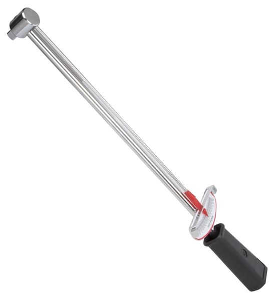 Vulcan MT6544902 Torque Wrench, 1/2 in Drive, 19-1/2 in OAL, 150 ft-lb, Chrome Vanadium Steel, Ergonomic Grip Handle