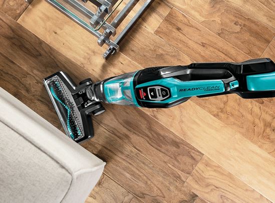 Bissell Adapt 2286 2-in-1 Vacuum, 14.4 V Battery, Lithium-Ion Battery, Black/Titanium/Teal - VORG0937243