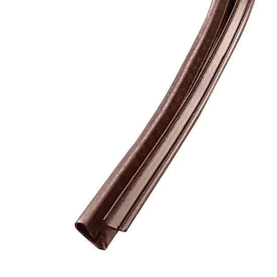 Frost King ES184B Weatherstrip, 3/4 in W, 1/2 in Thick, 7 ft L, Brown - VORG1249309