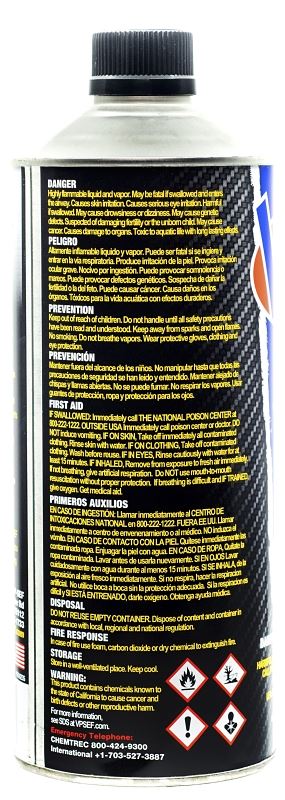 VP Racing 6235 50:1 Pre-Mixed Small Engine Fuel, Hydrocarbon, Blue, 1 qt, Pack of 8 - VORG0053322