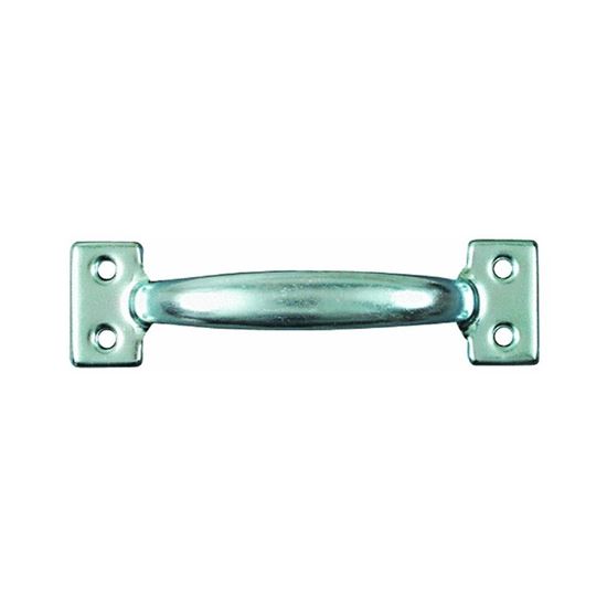 National Hardware N116-830 Door Pull, 1-1/2 in W, 1-3/8 in D, 5-3/4 in H, Steel - VORG7154867