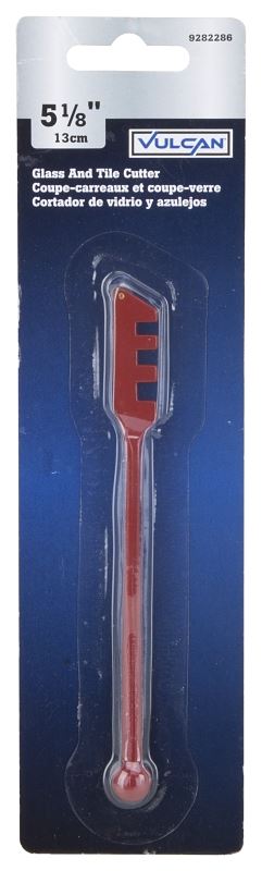 Vulcan 17001 Tile and Glass Cutter, Zinc Body, 5.125 in L - VORG9282286