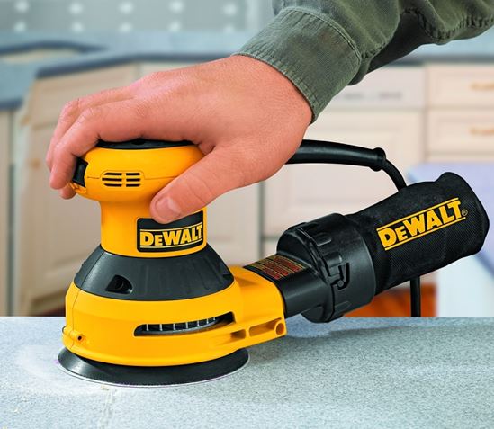 DEWALT DWE6420/D26450 Random Orbit Sander, 3 A, 5 in Pad/Disc, PSA Pad/Disc, Includes: (1) Dust Bag with Vacuum Adapter - VORG6189260