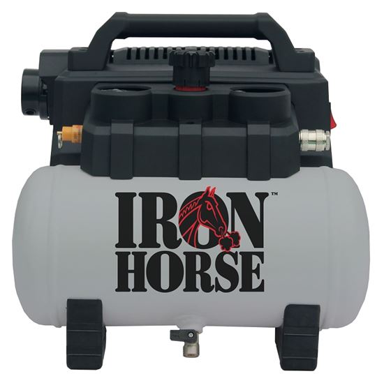 Iron Horse IH1015OF-PQS Air Compressor, 1 gal Tank, 1 hp