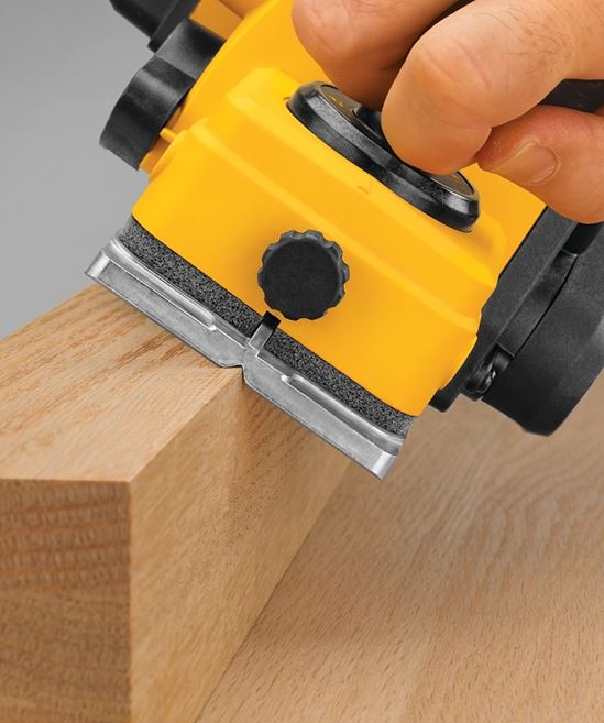 DEWALT D26676 Hand Planer, 5.5 A, 3-1/4 in Blade, 3-1/4 in W Planning, 1/16 in D Planning, Trigger Switch Control - VORG5211990