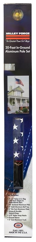 Valley Forge AFP20F-KIT USA Flag Kit - VORG7247778