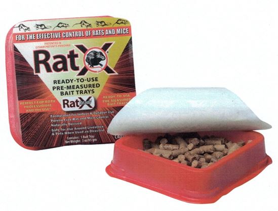 RatX 620104 Ready Bait Tray, Pellet, 9.6 oz Pack - VORG7230279