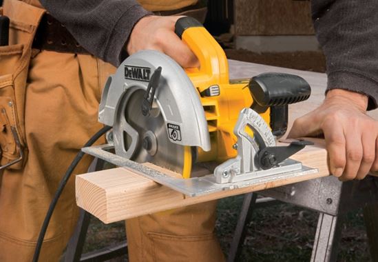 DeWALT DWE575SB Circular Saw, 15 A, 7-1/4 in Dia Blade, 5/8 in Arbor, 2 in at 45 deg, 2.55 in at 90 deg D Cutting - VORG2341105