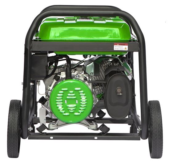 Lifan ES5700 Portable Generator, 42.2 A, 120 V, 5700 W Output, Gasoline, 6.5 gal Tank, 10 hr Run Time - VORG3019379