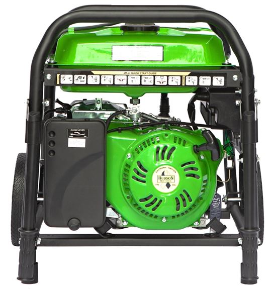 Lifan ES5700 Portable Generator, 42.2 A, 120 V, 5700 W Output, Gasoline, 6.5 gal Tank, 10 hr Run Time - VORG3019379