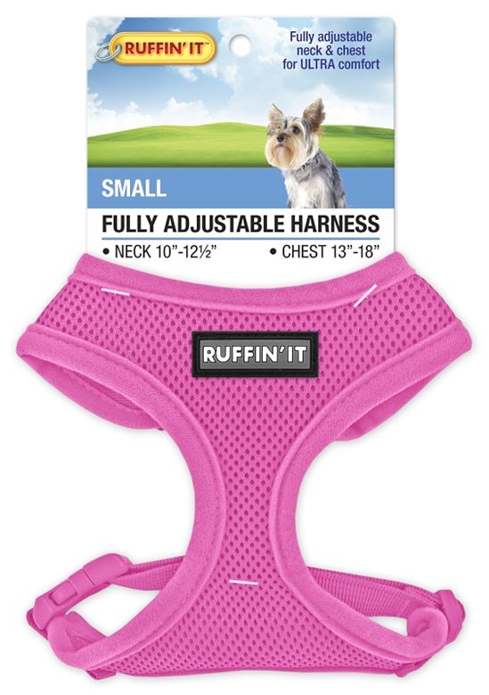 Ruffin'It 41462 Fully Adjustable Harness, 10 to 12-1/2 in x 13 to 18 in, Mesh Fabric, Assorted, Pack of 4 - VORG4768578