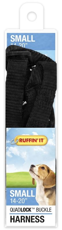 Ruffin'It 41472 Adjustable Harness, 5/8 in x 14 to 20 in, Buckle, Nylon, Assorted, Pack of 3 - VORG4768032