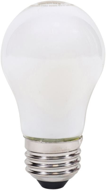 Sylvania 40776 Natural LED Bulb, General Purpose, A15 Lamp, 60 W Equivalent, E26 Lamp Base, Dimmable, Frosted