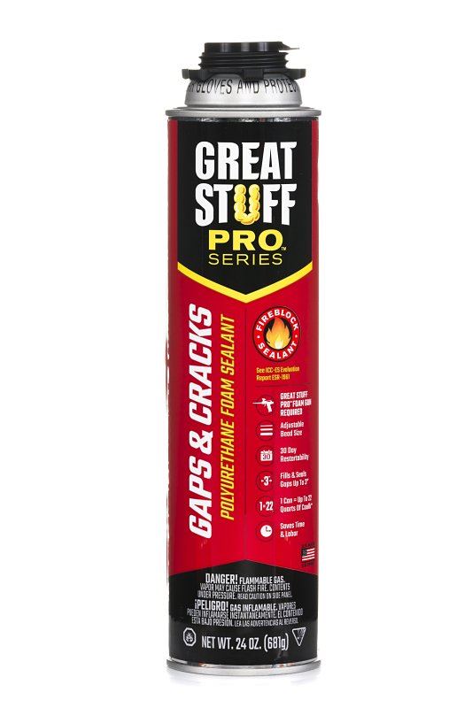 Great Stuff 341557 Foam Sealant, Orange, 24 oz, Can