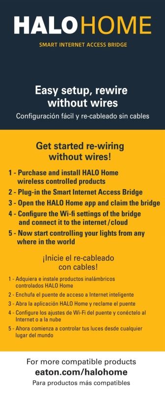 Halo HWB1BLE40AWH Internet Access Bridge, 110/120 V, White, Pack of 4 - VORG1101484