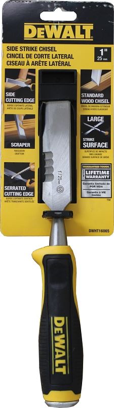 DEWALT DWHT16065 Side Strike Chisel, 1 in Tip, Carbon Chrome Steel Blade - VORG7639305