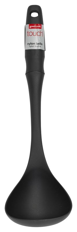 Goodcook 20303 Ladle, 14 in OAL, Nylon, Black - VORG7345804