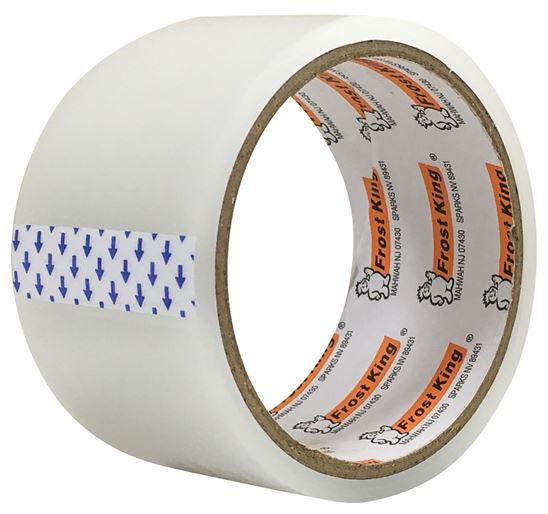 Frost King T94H Weatherseal Tape, 2 in W, 25 ft L, Plastic, Clear