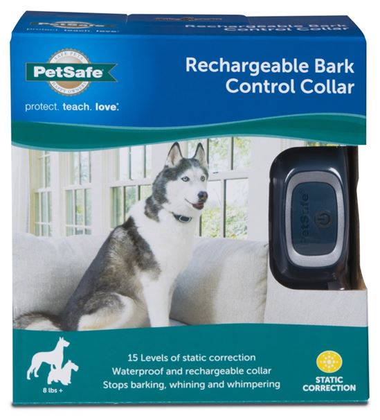 PetSafe PBC00-15999 Bark Control Collar, Battery, Plastic, Navy Blue, Pack of 2 - VORG1275718