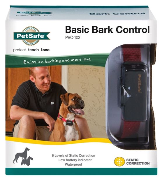 PetSafe PBC-102 Bark Control Collar, Battery, Nylon/Plastic, Red - VORG1275668