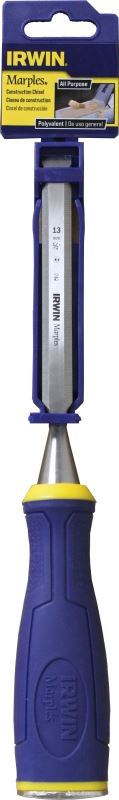 Irwin 1768774 Construction Chisel, 1/2 in Tip, 4-1/8 in OAL, HCS Blade, Ergonomic Handle - VORG1783539