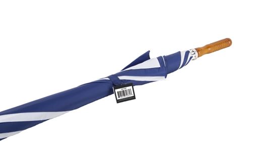 Diamondback TF-06-RYL/WHT Umbrella, Round Canopy, Nylon Fabric, Royal Blue/White Fabric, 29 in OAH - VORG0917047