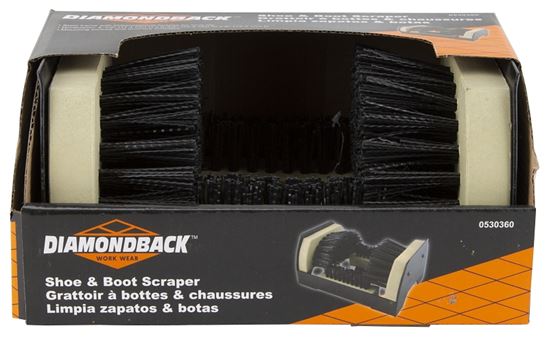 Diamondback ZJ1016 Shoe and Boot Scraper, Polypropylene Bristle - VORG0530360