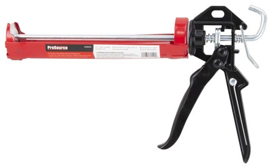 ProSource SJ0051 Caulk Gun, 300 ml, 9 oz, 10 oz Cartridge, Trigger Handle - VORG0266049