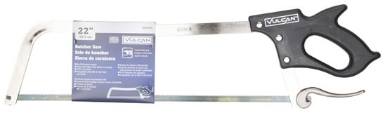 Vulcan JLO-046 Butcher Saw, 22 in L Blade, 9 TPI TPI, Alloy Steel Blade, Plastic Handle, Plastic Handle - VORG3423274