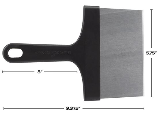 Blackstone 5061 Griddle Scraper, Stainless Steel Blade, Plastic Handle - VORG7352123