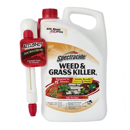 Spectracide HG-96370 Weed and Grass Killer, Liquid, Amber, 1.33 gal Can