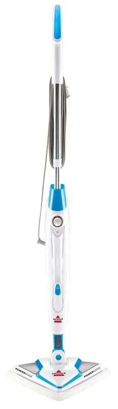 Bissell PowerEdge 20781 2-in-1 Steam Mop, 1500 W, 10 oz Tank, Basanova Blue/White