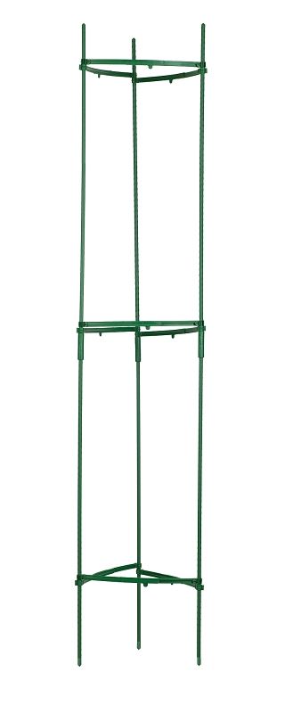 Gardener's Blue Ribbon Stake It Easy STEZ1 Plant Staking System, 72 in H, Plastic/Steel, Green, Pack of 12 - VORG4384939